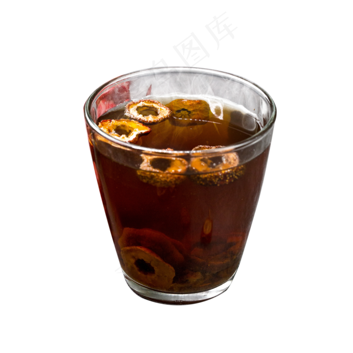 冬天热饮山楂水,免抠元素