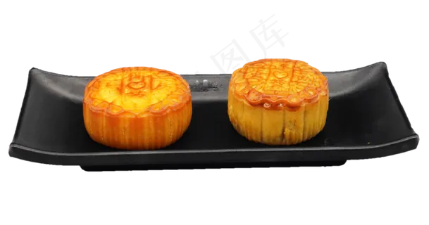 一盘中秋月饼,免抠元素 一盘中秋月饼,免抠元素