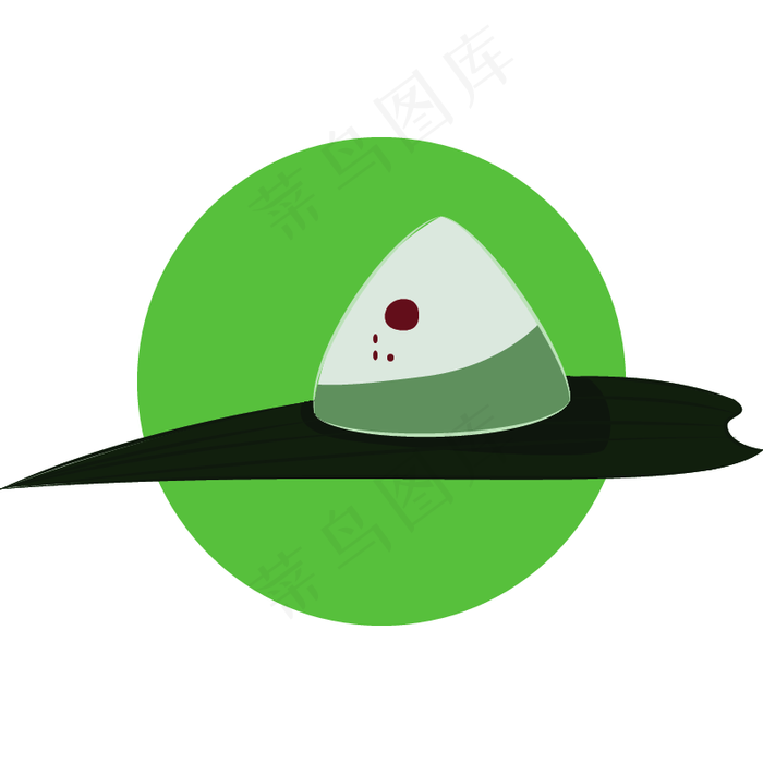 清新端午节日粽子