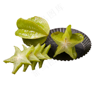 实拍果园果林水果杨桃