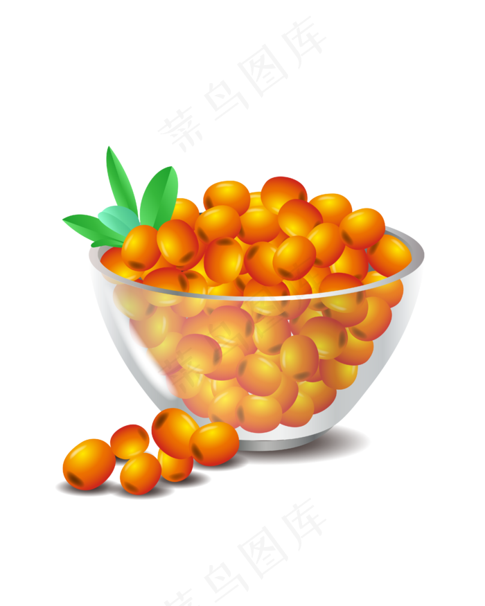一碗水果沙棘