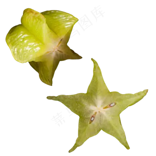 实拍果园果树水果杨桃