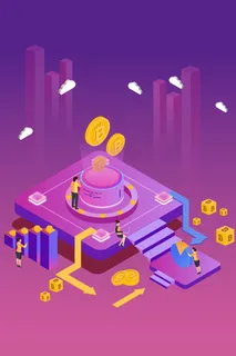 互联网商务金融办公工作2.5d