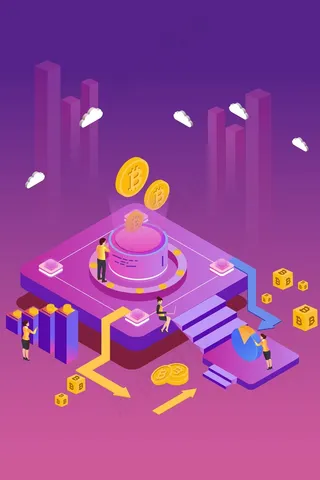 互联网商务金融办公工作2.5d