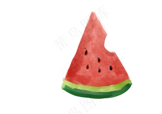 红色切片西瓜