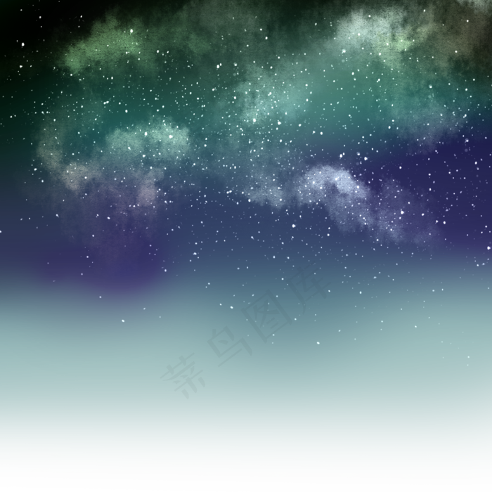 淡蓝色浩瀚星空,免抠元素(1024*1024px 300 dpi )psd模版下载