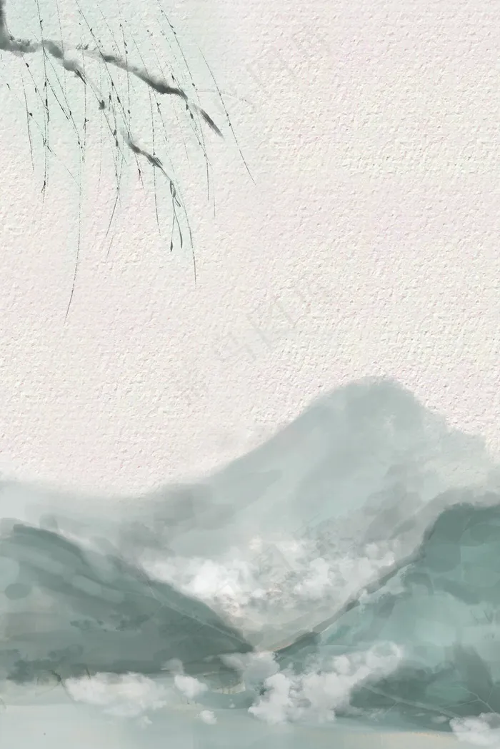 清明节中国风传统psd分层banner(3545*5315px 	      )psd模版下载