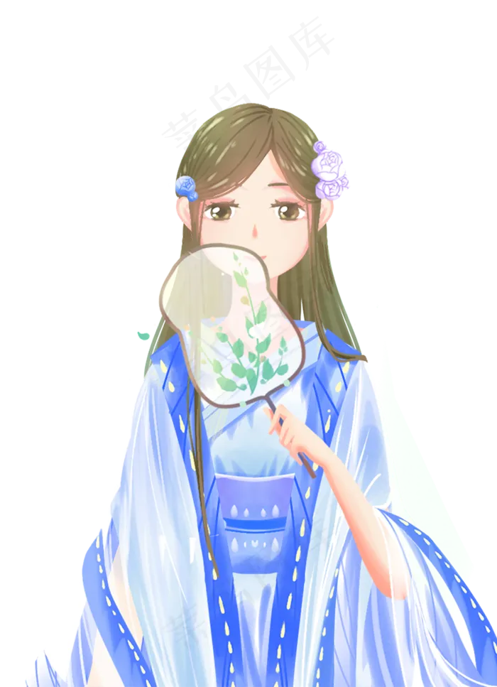 古装女孩(1000X1381(DPI:300))psd模版下载