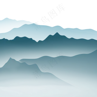 水墨山脉 水墨山脉