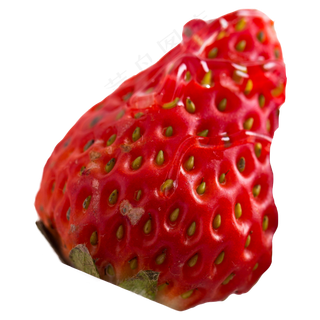 粉色红色绿色水果草莓