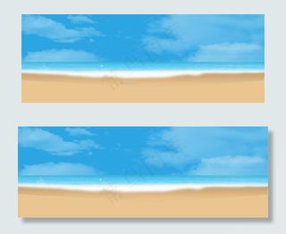 蓝色的天空免抠图