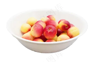 碗装红色水果杏