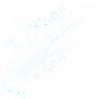 蓝色特效炫光元素,免抠元素