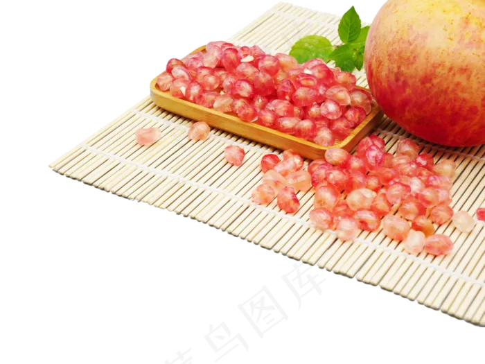 红色石榴果肉,免抠元素(4000*3000px 300 dpi )