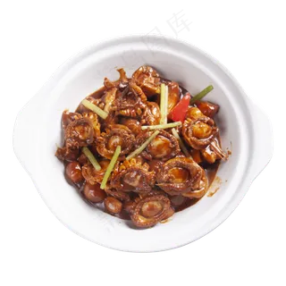 冬菇焖鲍鱼,免抠元素 冬菇焖鲍鱼,免抠元素