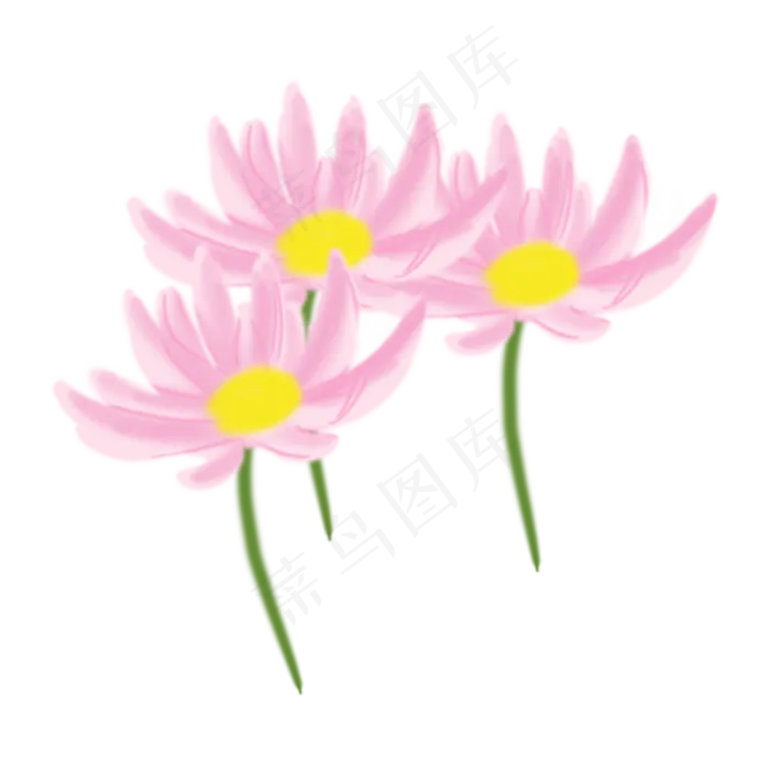 三朵莲花(2000X2000(DPI:300))psd模版下载