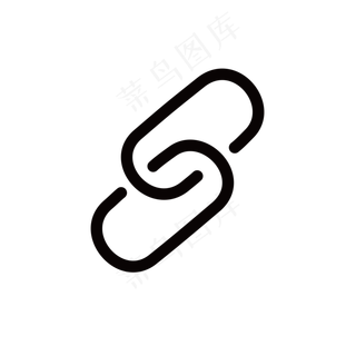 卡通链接图标下载,免抠元素