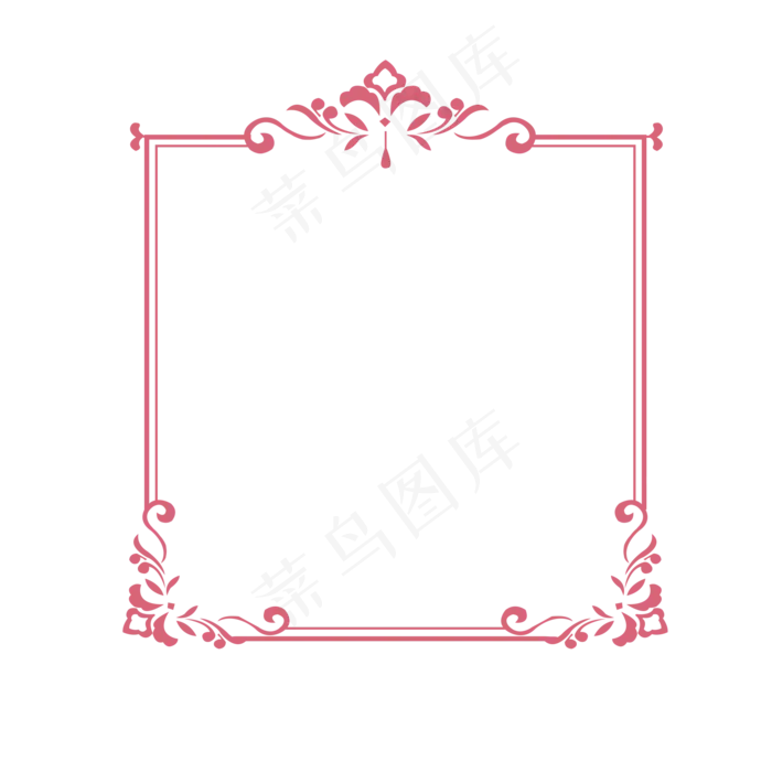 欧式镂空花纹边框,免抠元素(2000X2000(DPI:300))psd模版下载