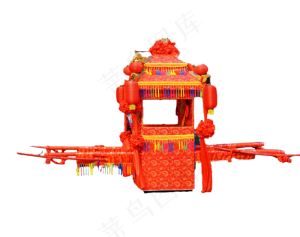 结婚花轿,免抠元素