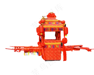 结婚花轿,免抠元素