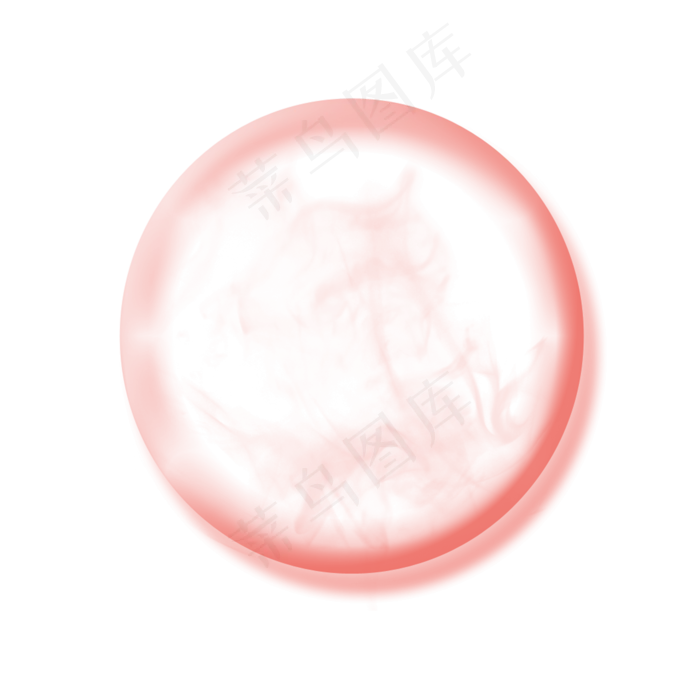 水彩红色圆圈泼墨(2000X2000(DPI:300))psd模版下载