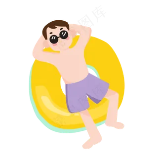 简约处暑节气元素