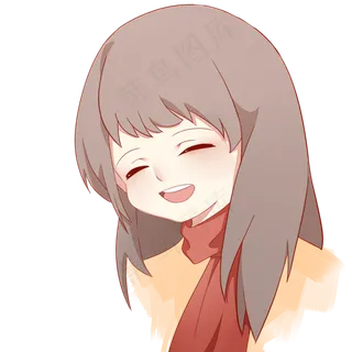 520围巾温柔情侣头像女孩