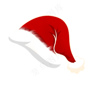 红色圣诞帽,免抠元素