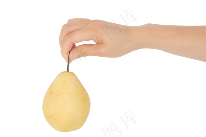 黄色水果梨子