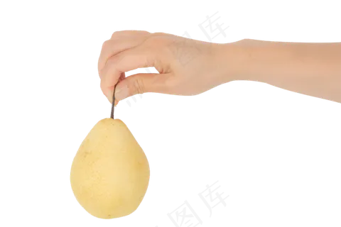 黄色水果梨子