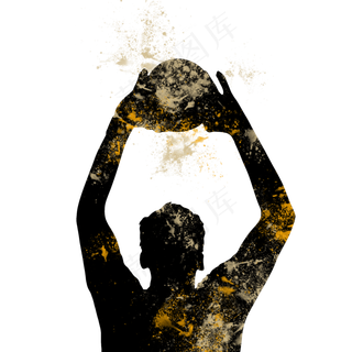 开学季排球社团招新剪影,免抠元素