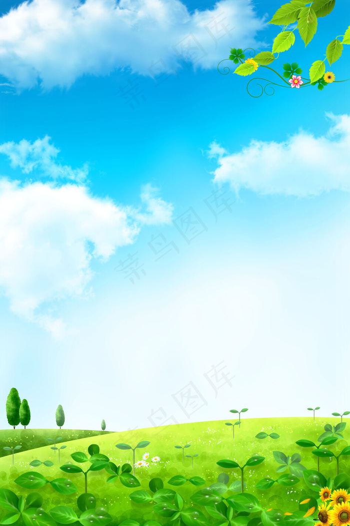 春季立春回春背景