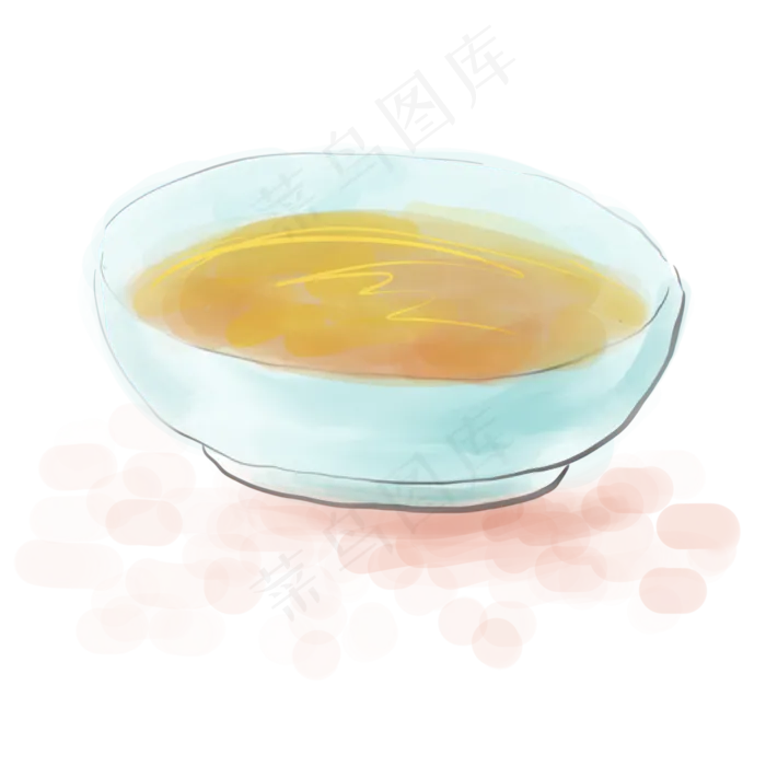 中国风一杯清茶(2000X2000(DPI:300))psd模版下载
