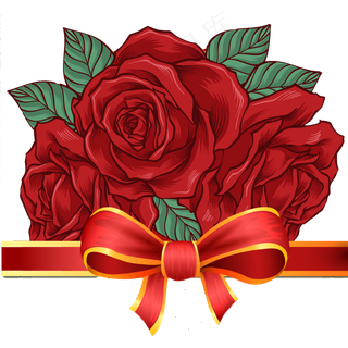 红玫瑰蝴蝶结