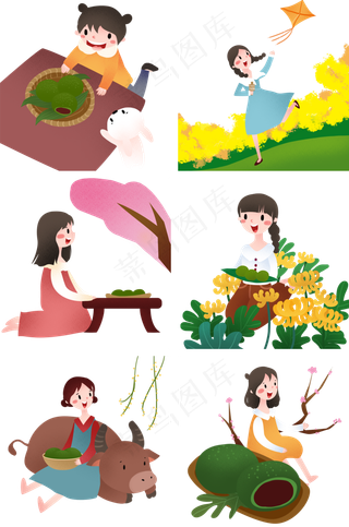 清明节人物合集