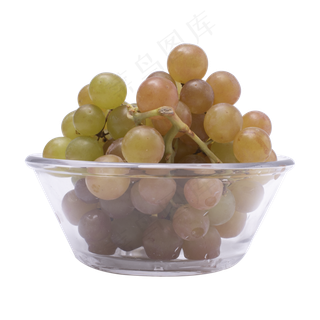 一碗甘甜葡萄实拍