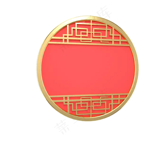 红色金色电商舞台圆盘,免抠元素(2000X2000(DPI:72))psd模版下载