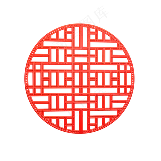 中国风几何窗花装饰,免抠元素 中国风几何窗花装饰,免抠元素