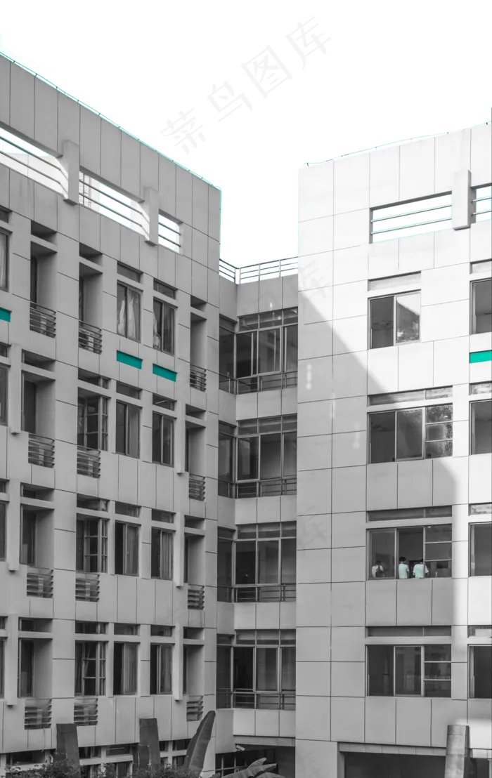 教学楼景色(1264X2000(DPI:300))psd模版下载