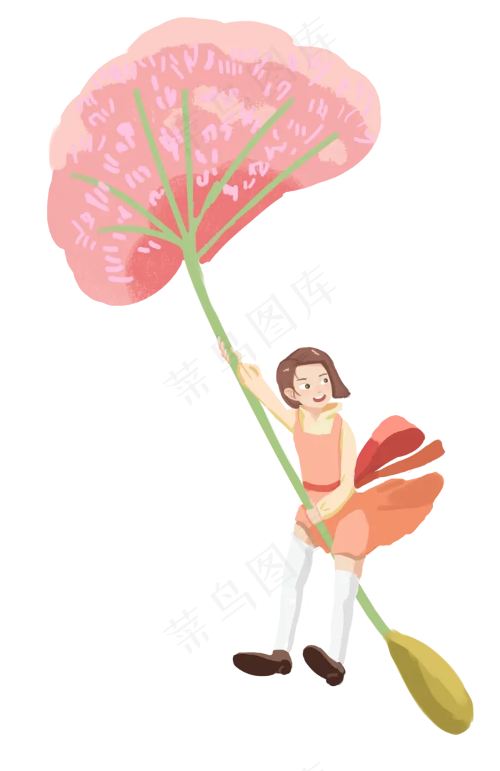 大暑少女(1264X1951(DPI:300))psd模版下载