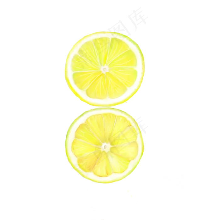 柠檬水果装饰图案植物(3780X3780(DPI:300))psd模版下载
