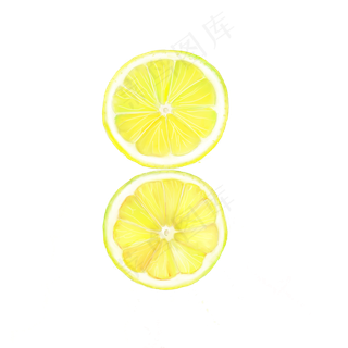 柠檬水果装饰图案植物