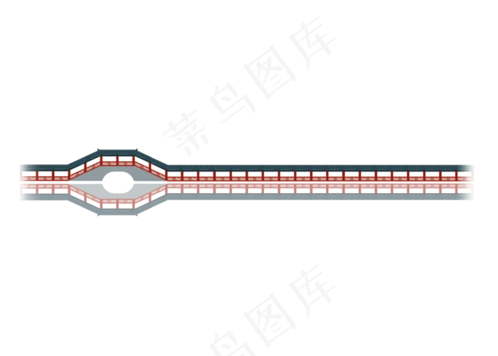 桥梁廊桥(2800X2000(DPI:300))psd模版下载