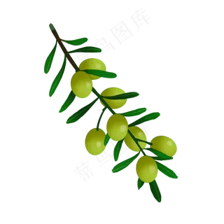 和平绿色橄榄枝
