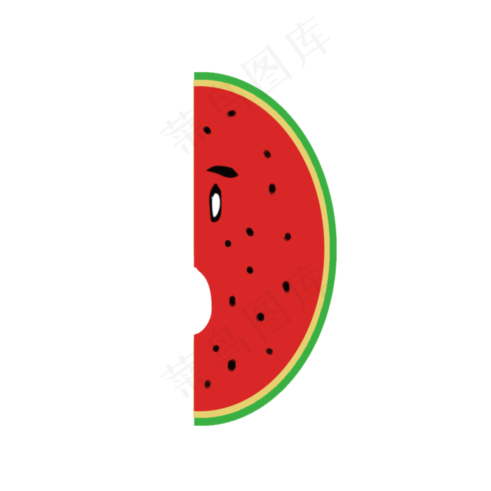 手绘卡通水果png素材