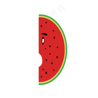 手绘卡通水果png素材