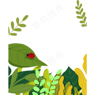 春天惊蛰生机,免抠元素