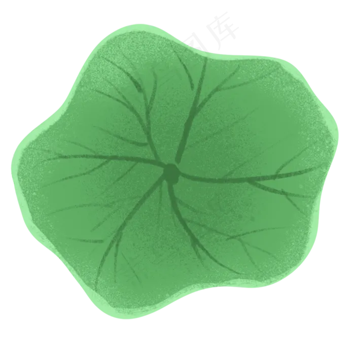 一片荷叶(2000X2000(DPI:300))psd模版下载