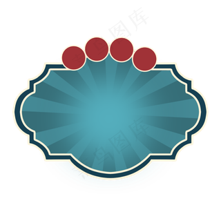 国货港风复古边框