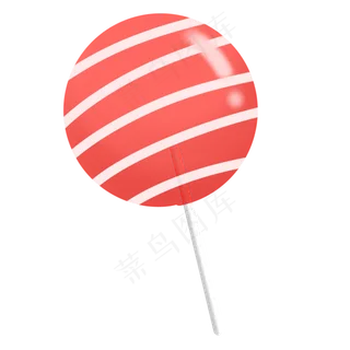 儿童节棒棒糖红色